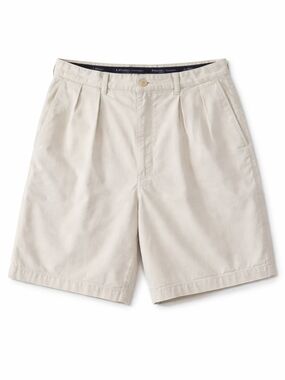 Polo Ralph Lauren Shorts Mens 42 Khaki Cotton Chino Flat Front Casual